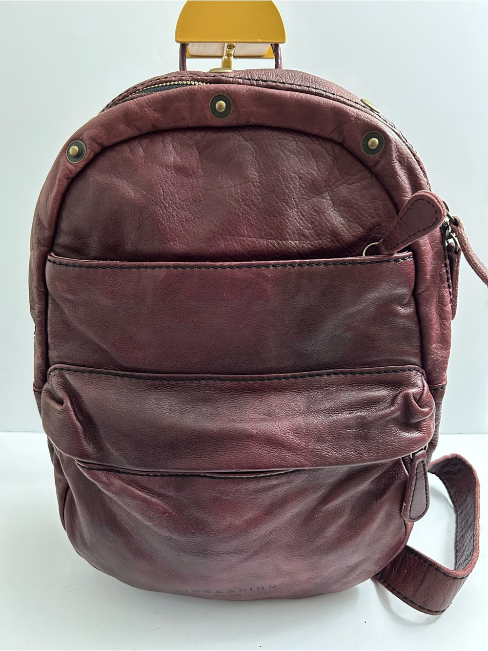 Liebeskind Berlin - Leather Backpack in Burgundy